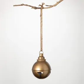 12"H Sullivans Oversized Gold Bell Ornament, Gold Christmas Ornaments