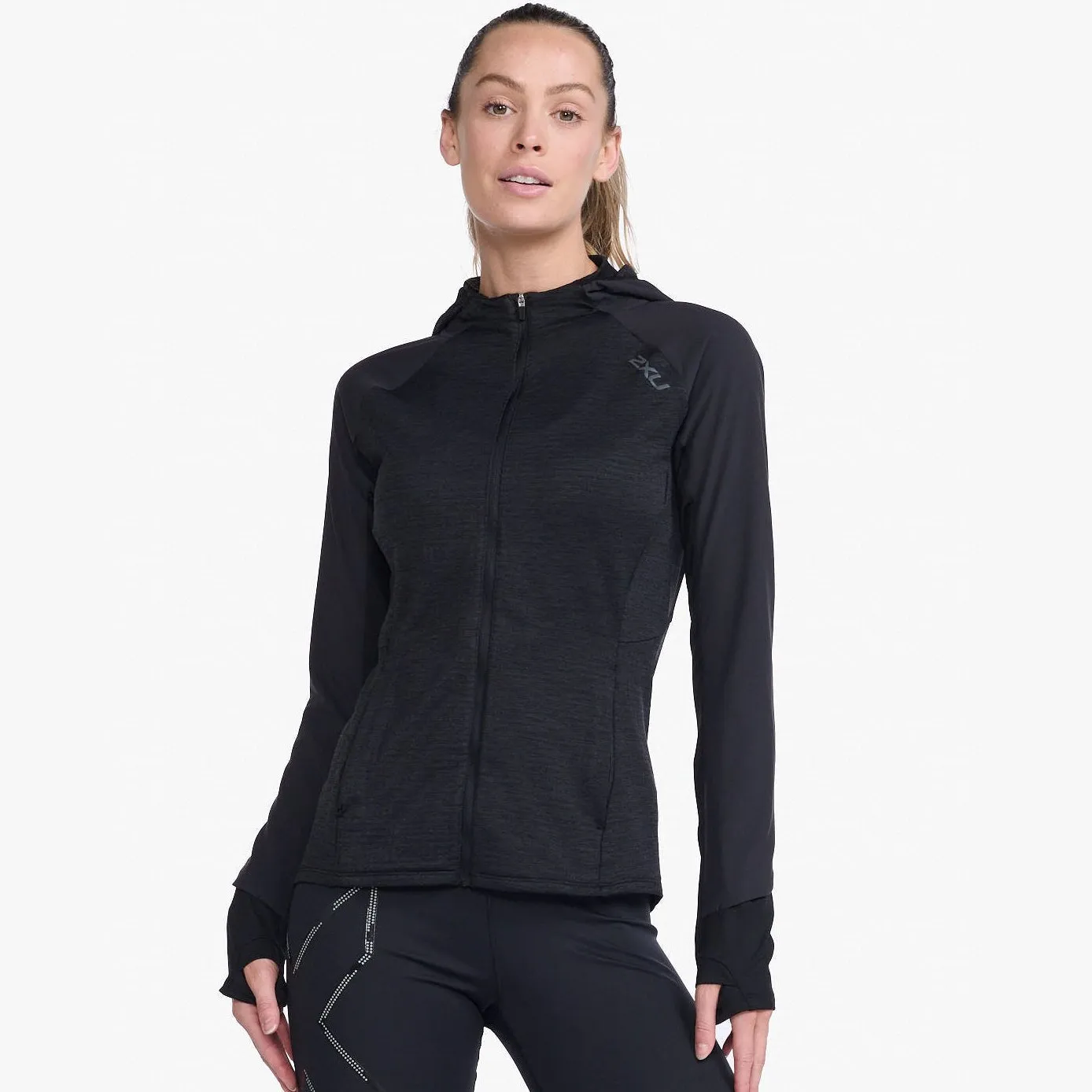 2XU Ignition Shield Hooded Mid-Layer Womens