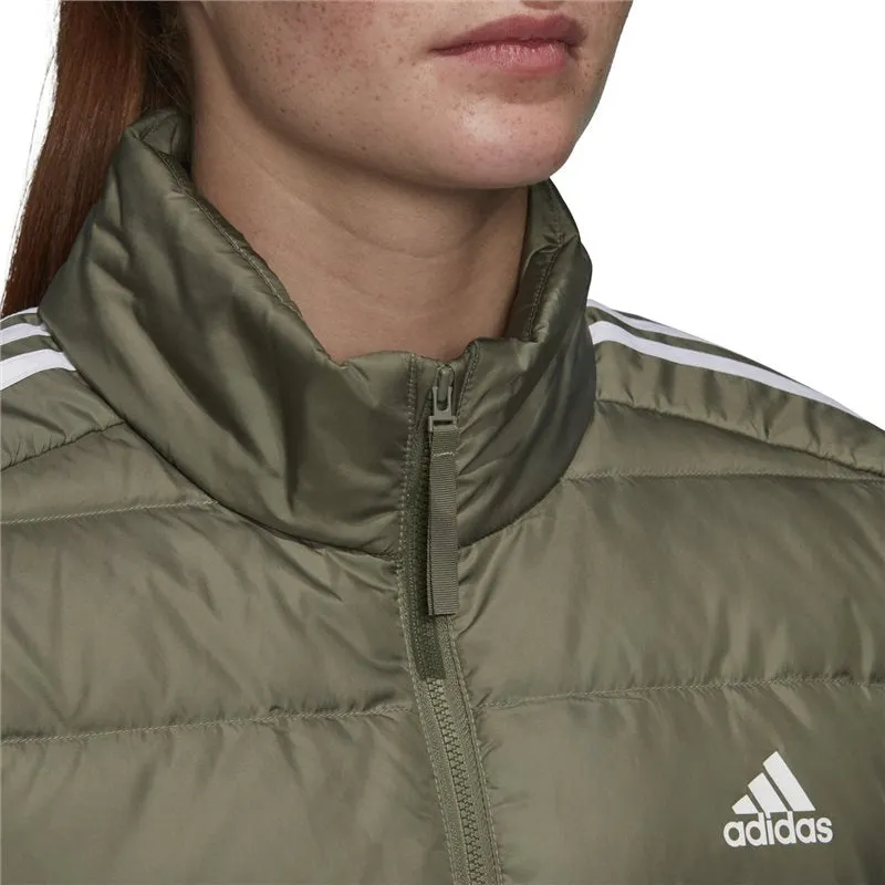 adidas Essentials Down Outdoor Full Zip Jacket - Womens - Legend Earth