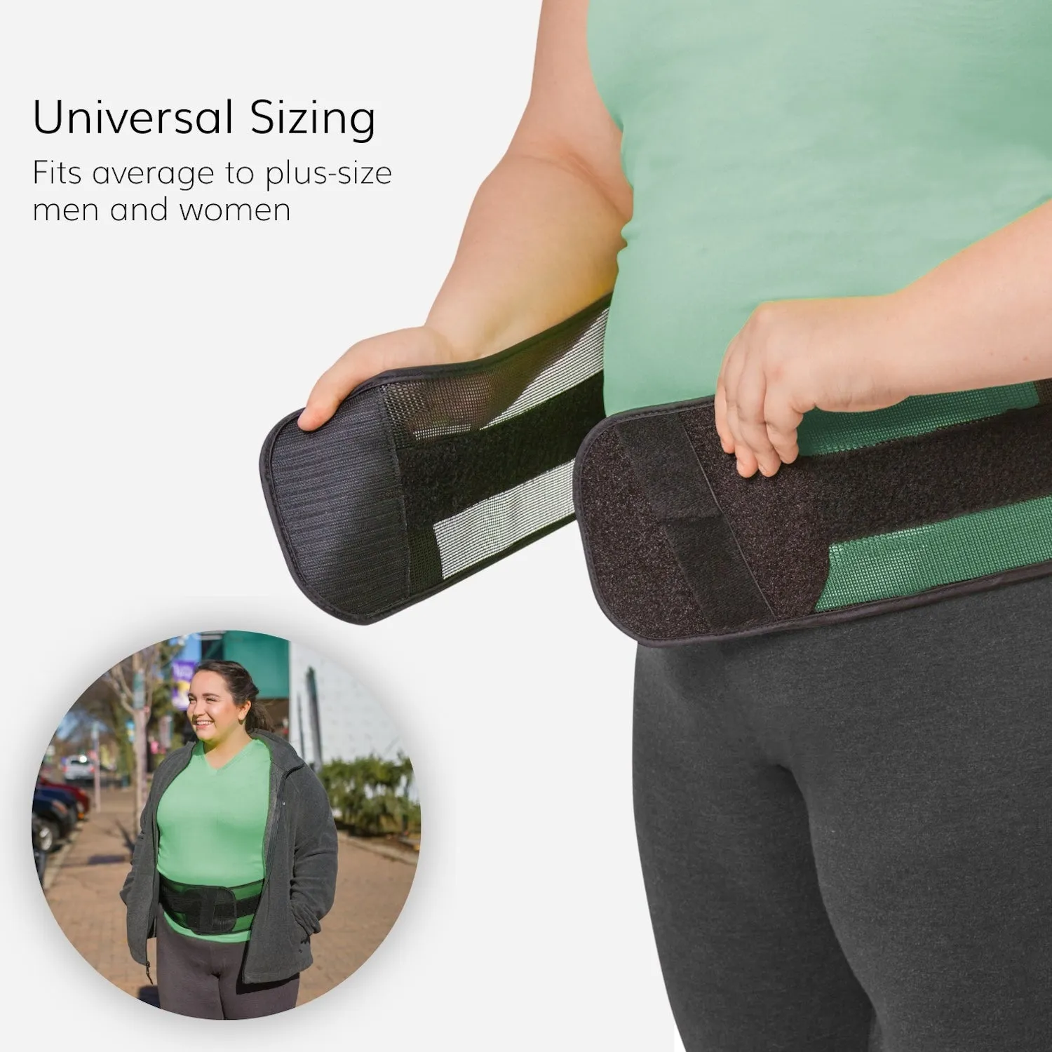 Adjustable Lower Back & Spine Pain Lumbosacral Corset Brace