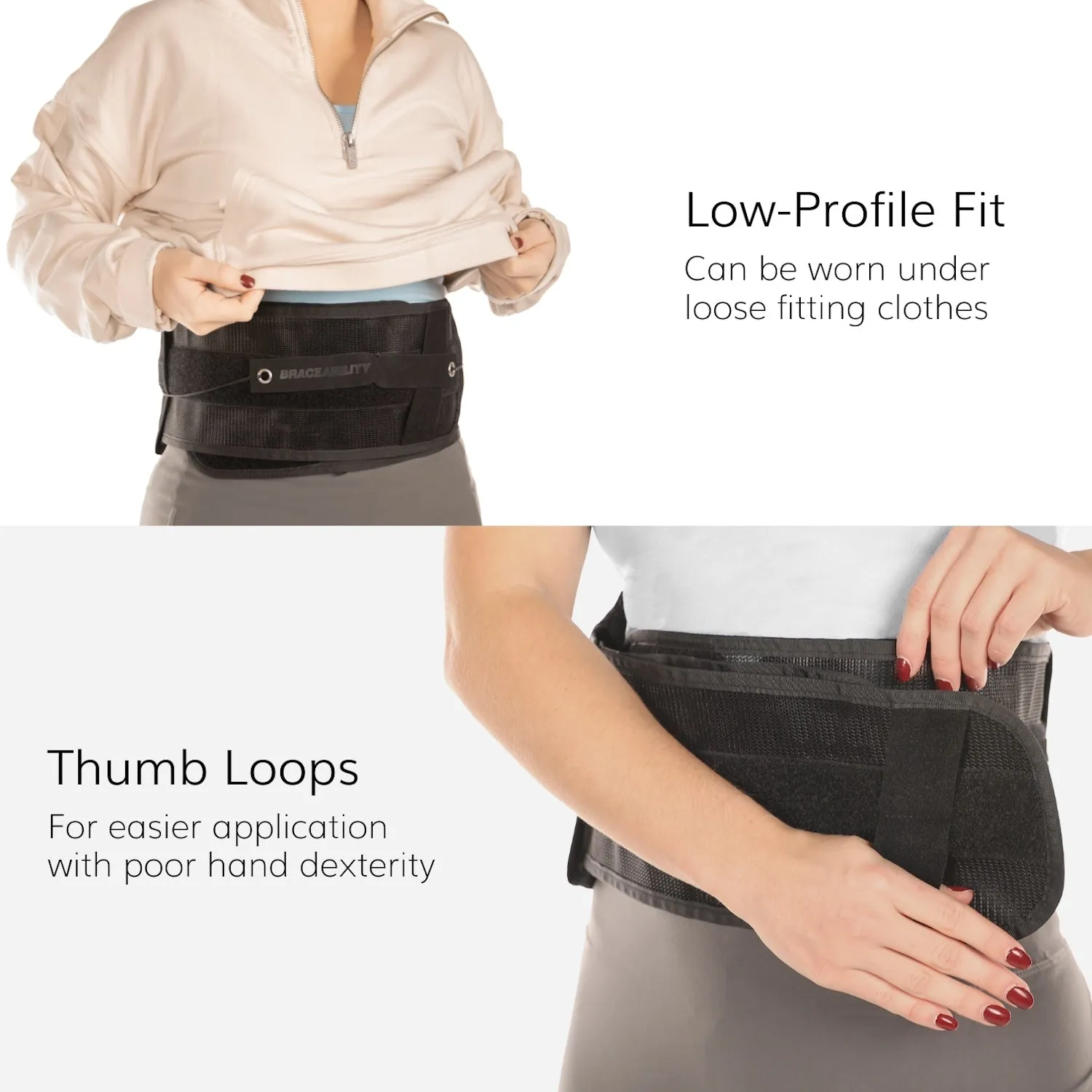 Adjustable Lower Back & Spine Pain Lumbosacral Corset Brace