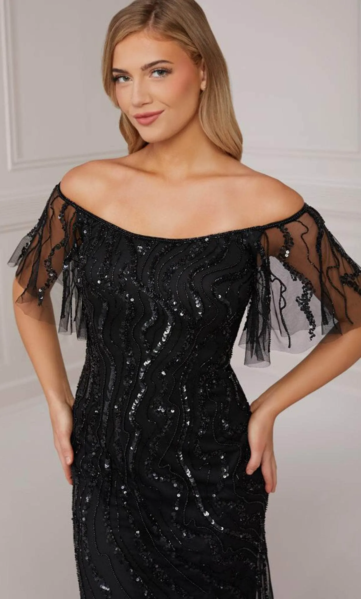 Adrianna Papell Platinum 40422 - Formal Sheath Gown