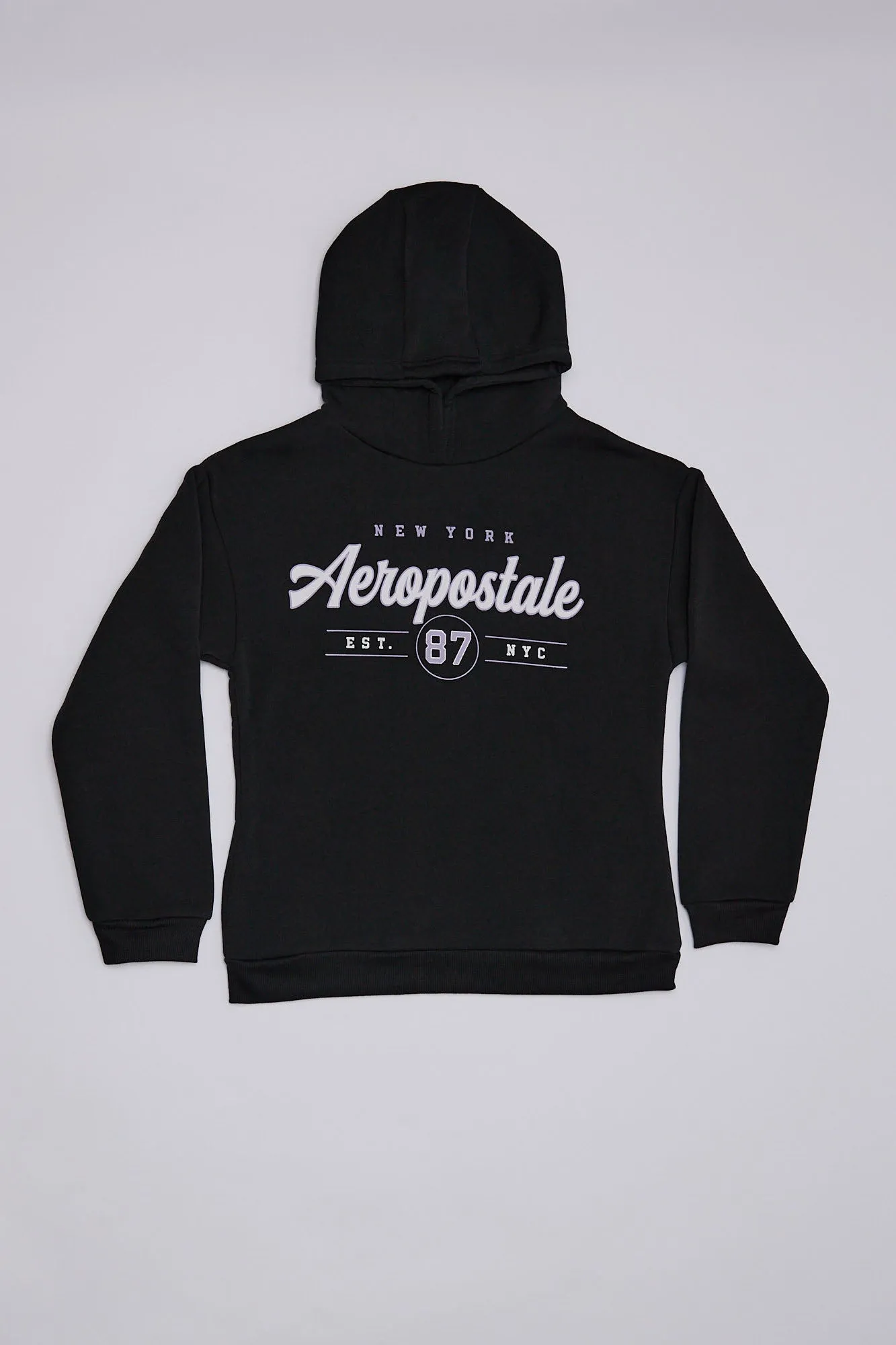 AERO Girls' Aéropostale New York Est. 87 Graphic Hoodie