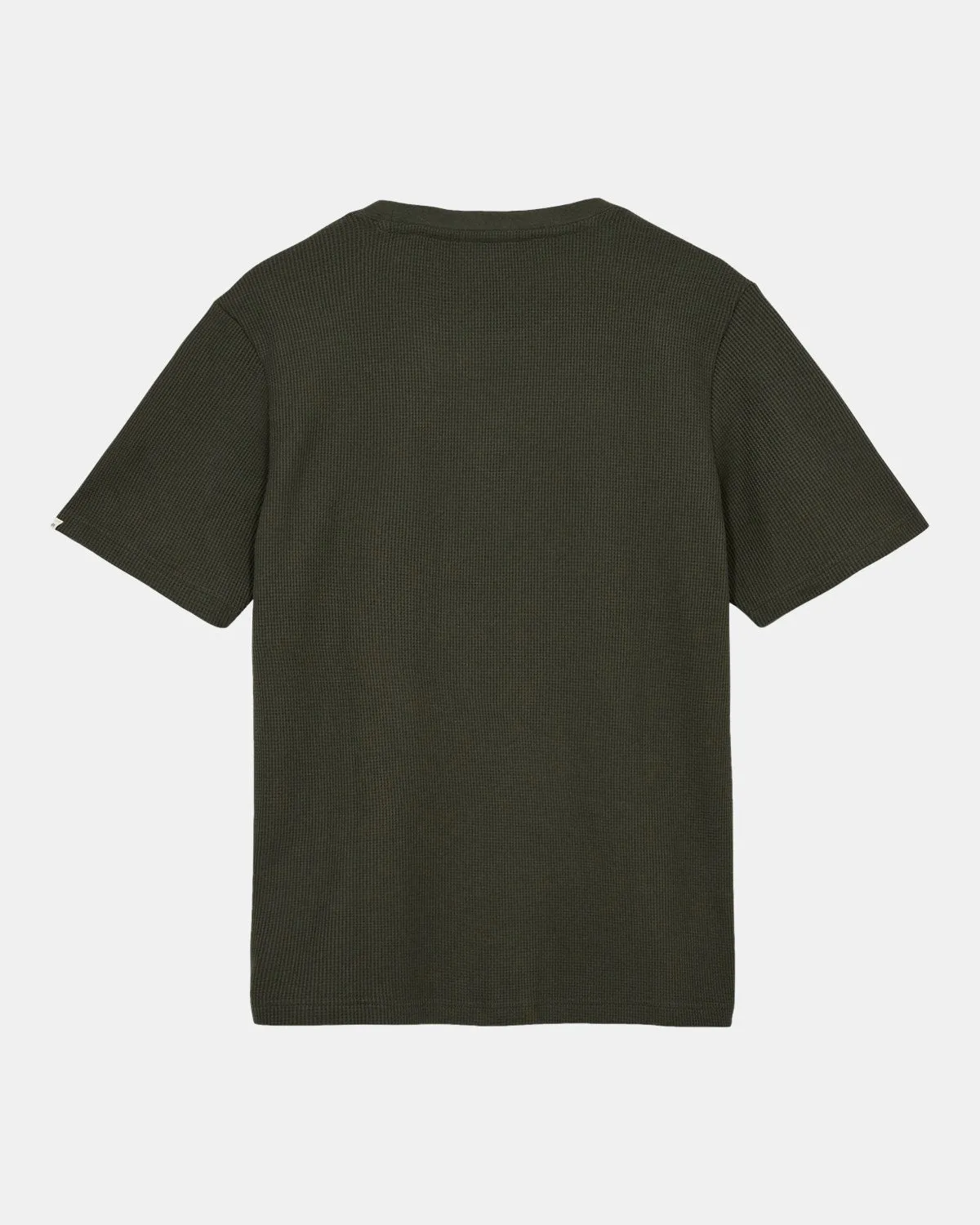 AKKIKKI S/S WAFFLE TEE - Forest night