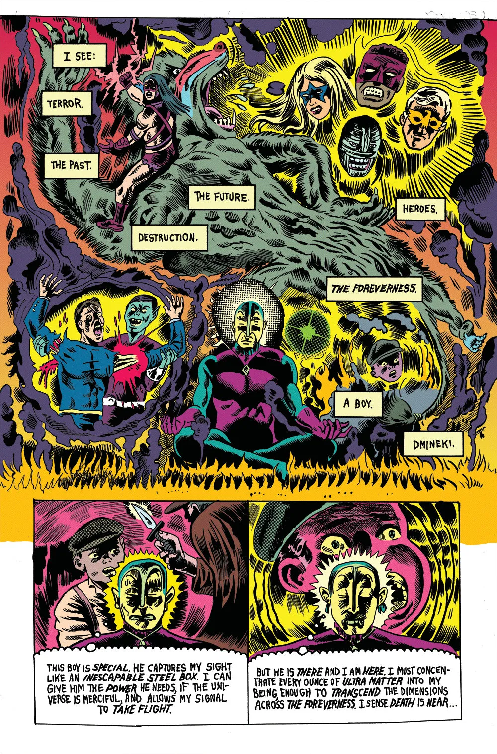 ALL TIME COMICS: Zerosis Deathscape #0