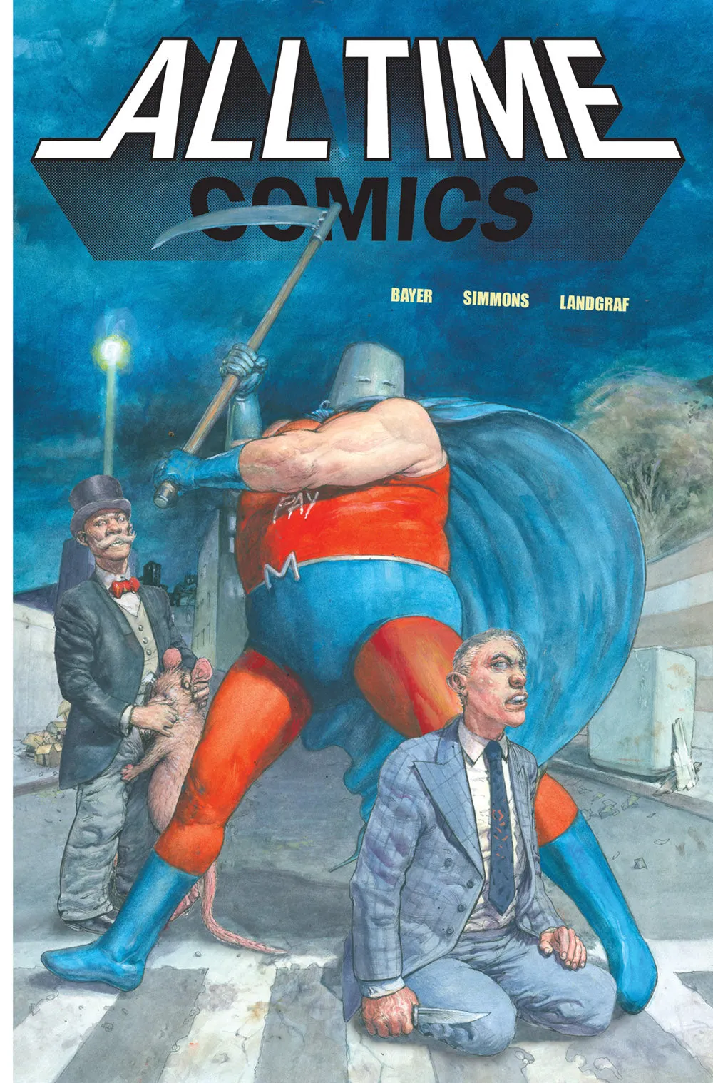 ALL TIME COMICS: Zerosis Deathscape #0