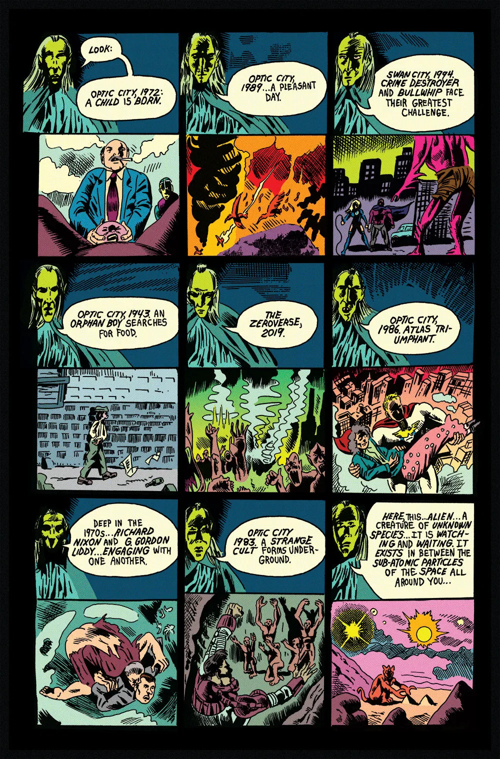 ALL TIME COMICS: Zerosis Deathscape #0