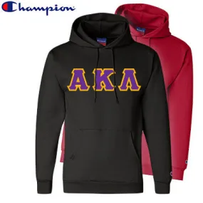 Alpha Kappa Lambda Champion Powerblend® Hoodie, 2-Pack Bundle Deal - Champion S700 - TWILL