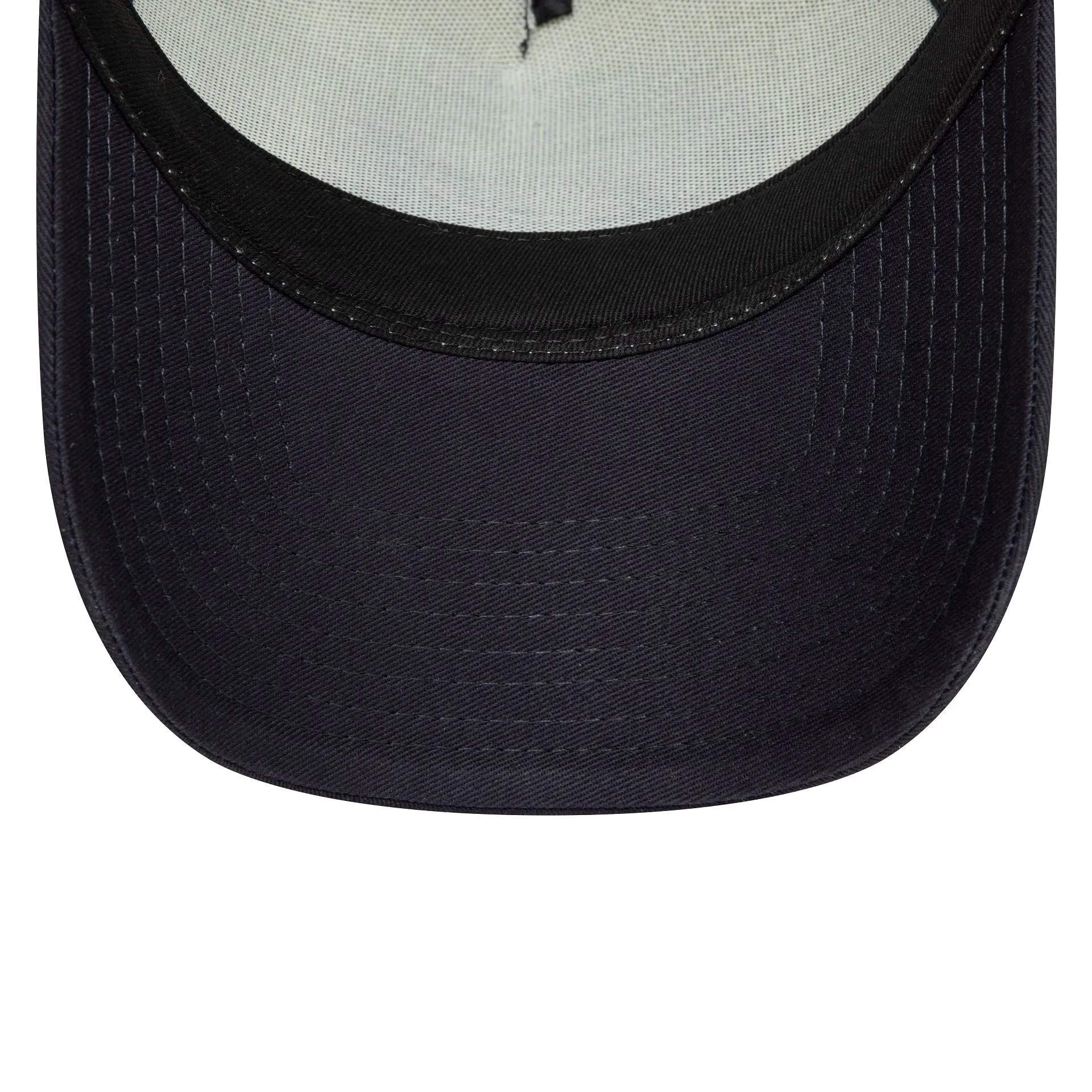 Alpine Racing Chain Stitch White 9FORTY E-Frame Adjustable Trucker Cap