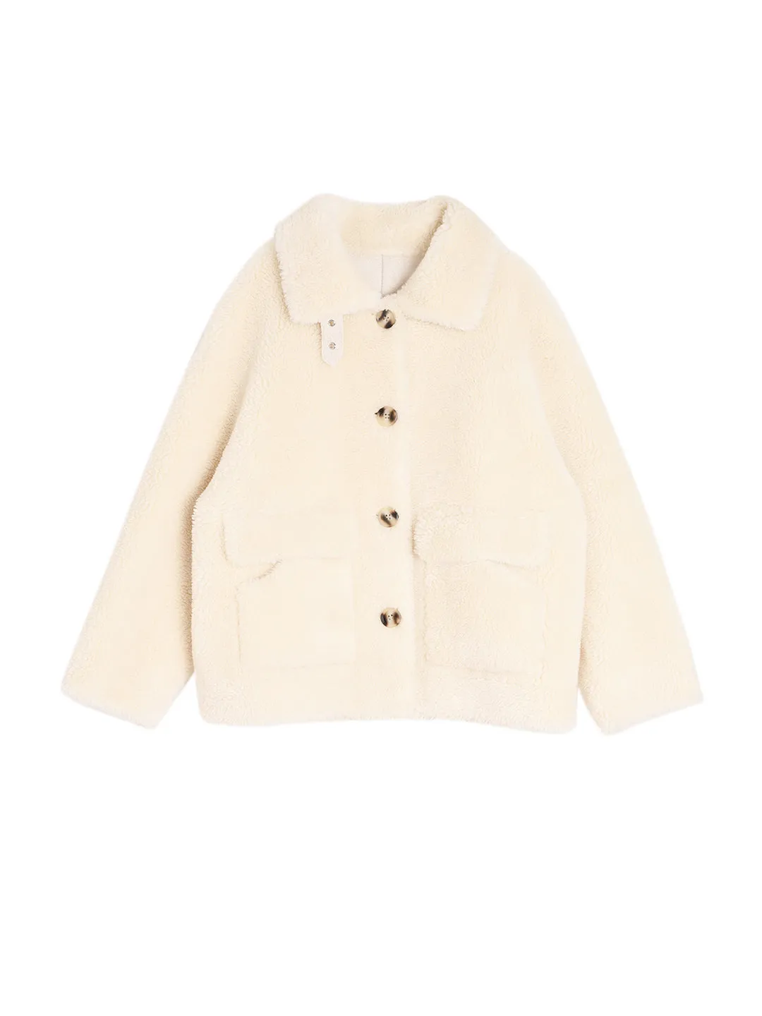 Aspyn Plush Teddy Coat