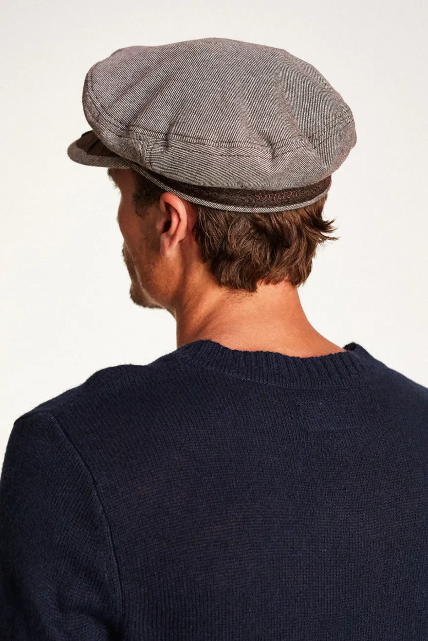 Athens Cap - Brown/White