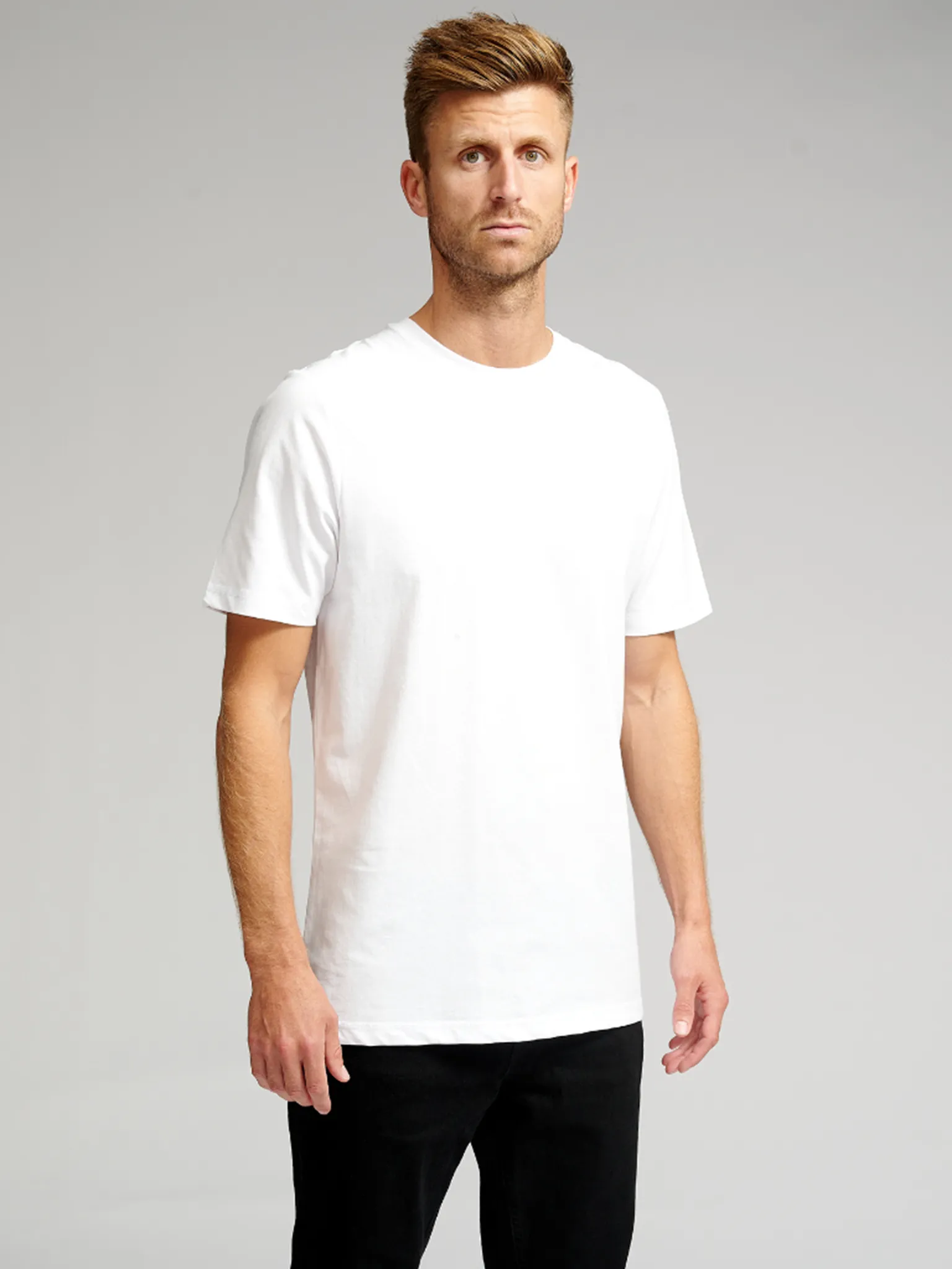 Basic T-shirt - Hvid (C.D)