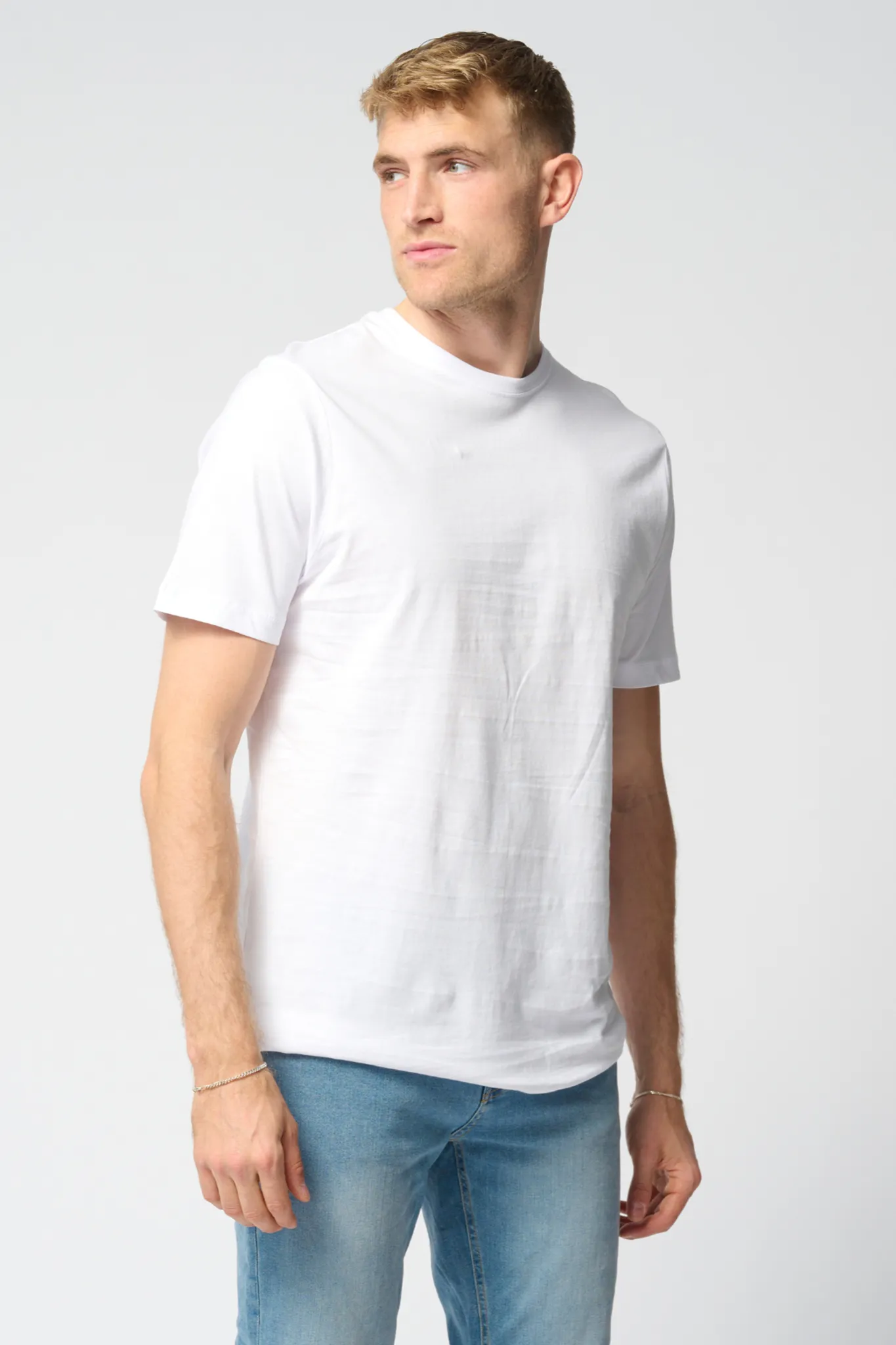Basic T-shirt - Hvid (C.D)