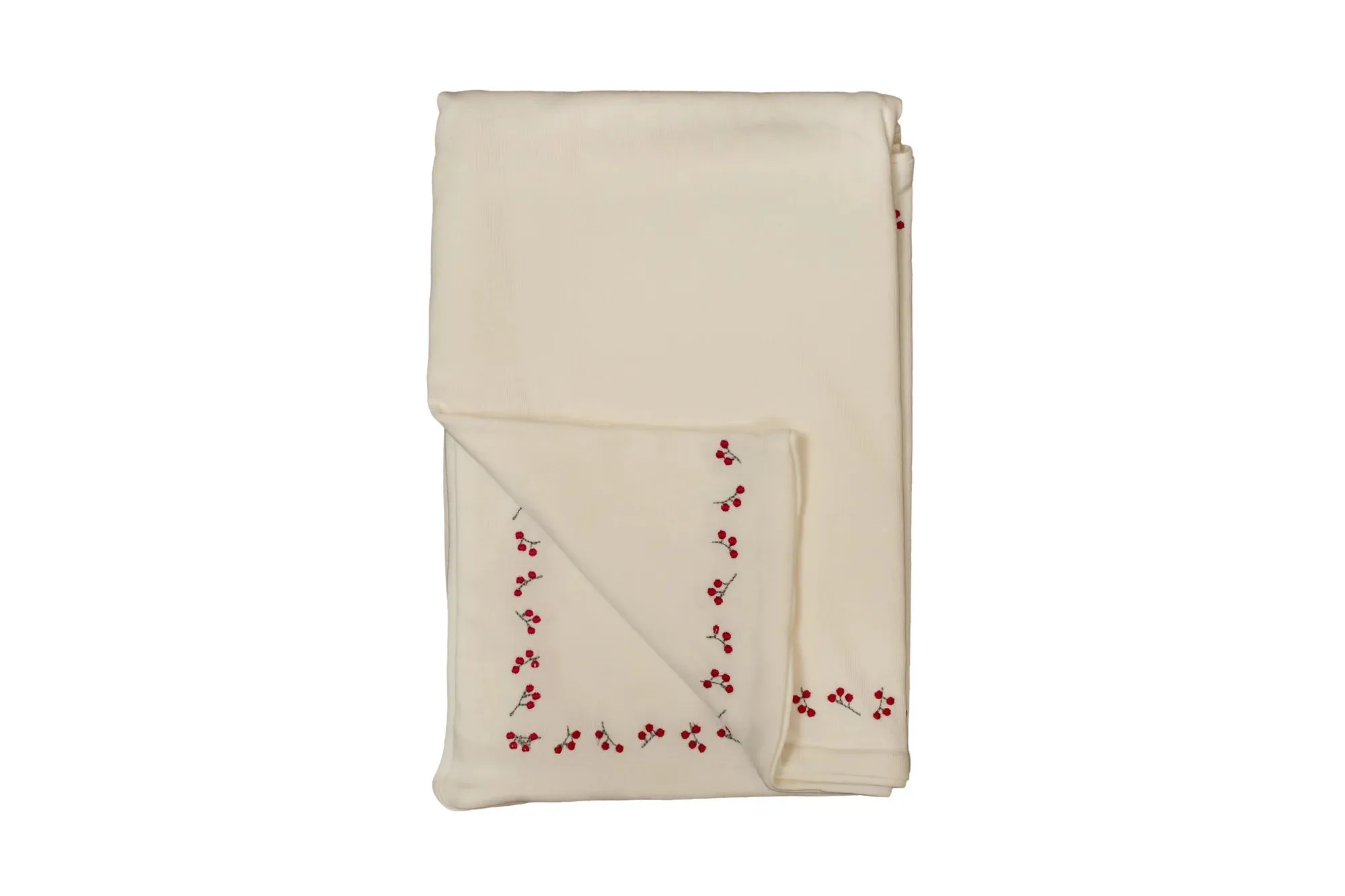 Bee & Dee Snow White Girls Lily Embroidered Blanket