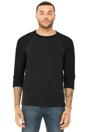 BELLA CANVAS Unisex 3/4-Sleeve Baseball Tee
