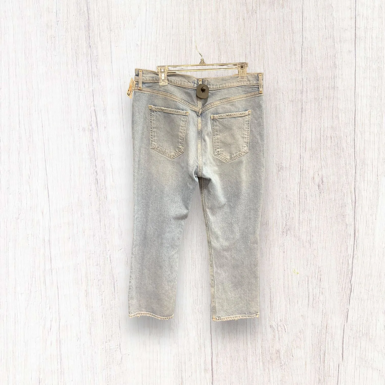 Blue Denim Jeans Straight Clothes Mentor, Size 14