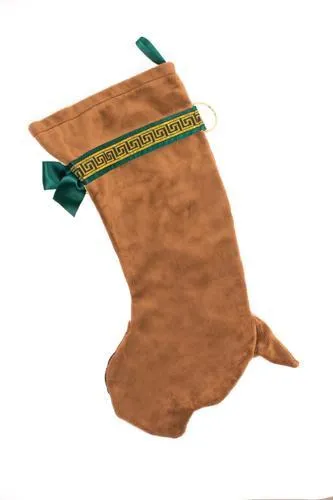 Boxer Hearth Decorative Dog Christmas Stocking