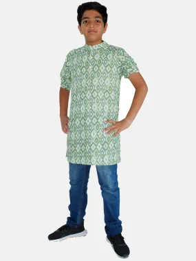 Boys Kurta & Denim Pant  Set