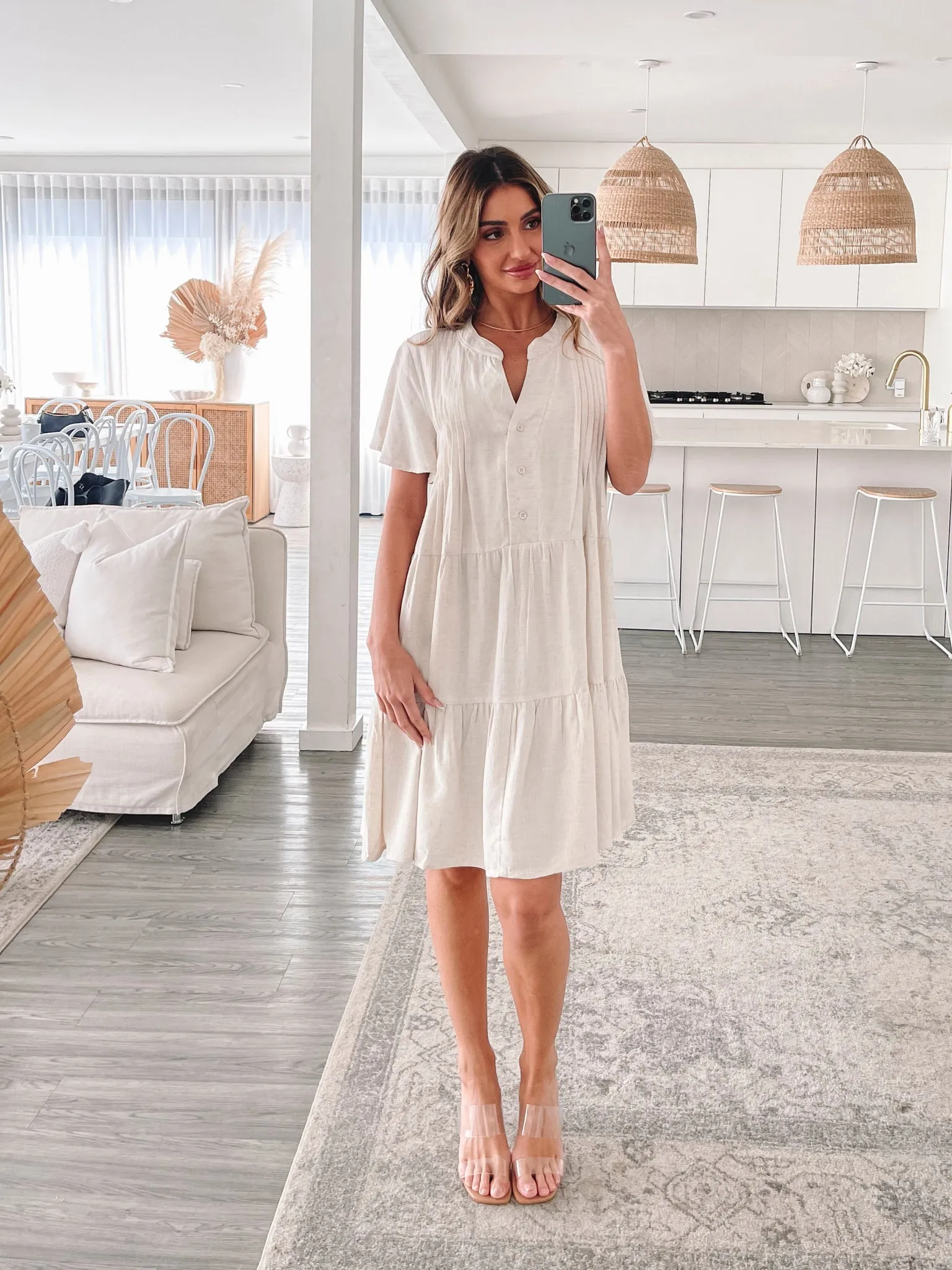 Celandine Dress - Oat