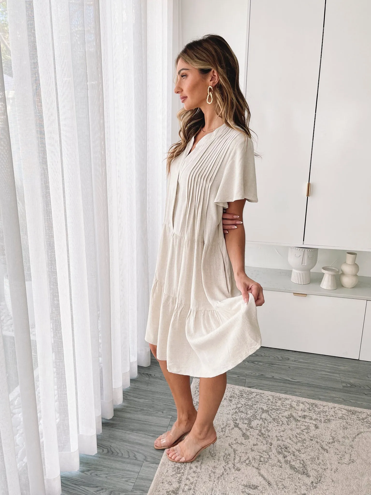 Celandine Dress - Oat