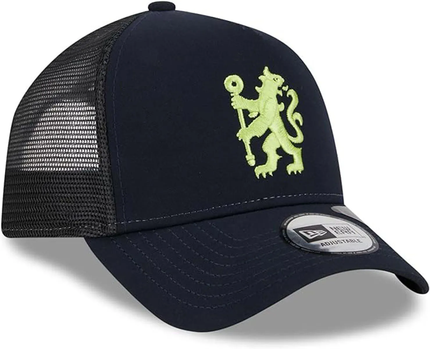 Chelsea FC New Era Seasonal Pop E-Frame Navy Trucker Cap