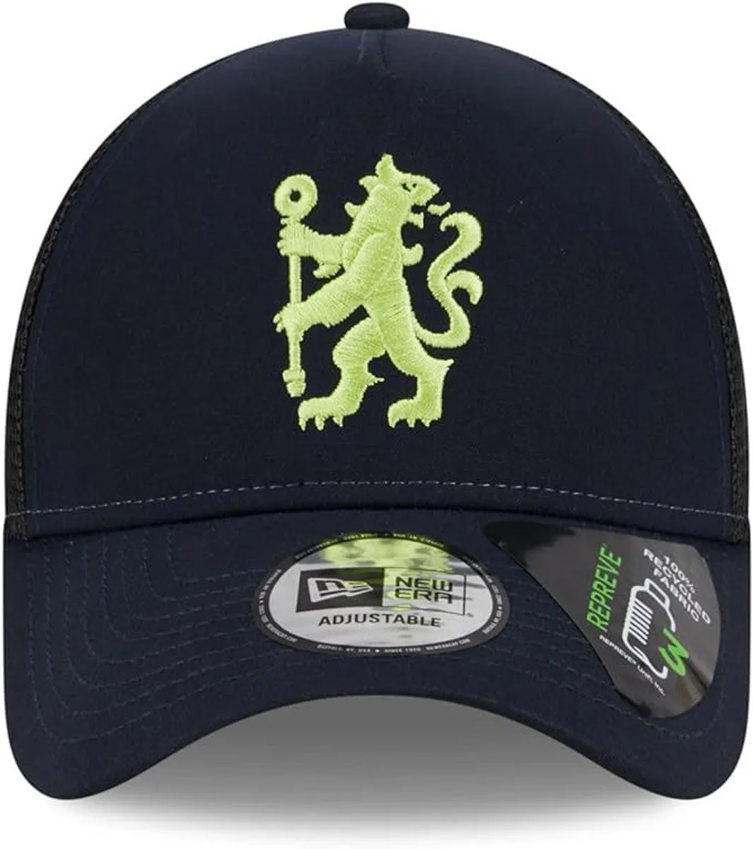 Chelsea FC New Era Seasonal Pop E-Frame Navy Trucker Cap