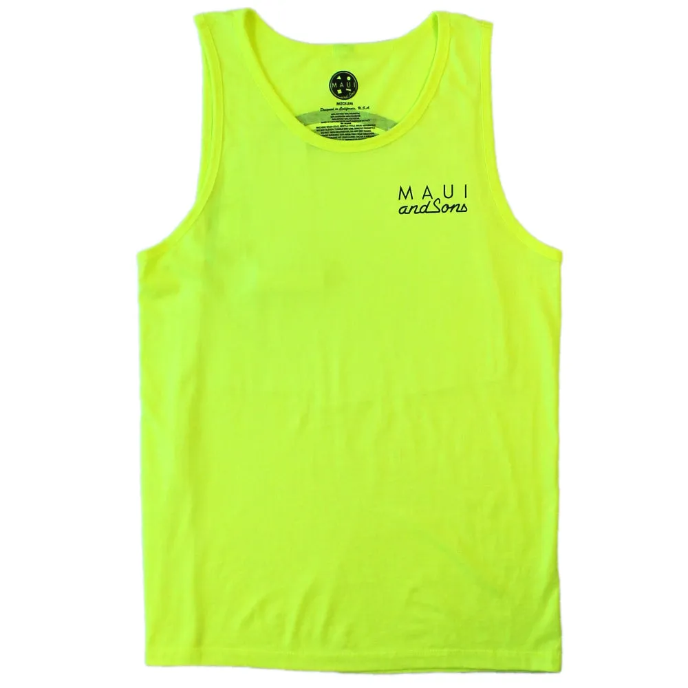 Classic Neon Color Cookie Logo Tank Top-Multi Colors