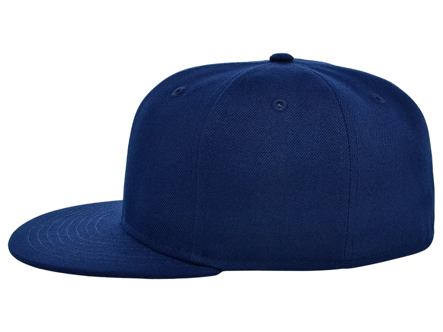 Crowns By Lids Full Court Fitted Cap - Navy