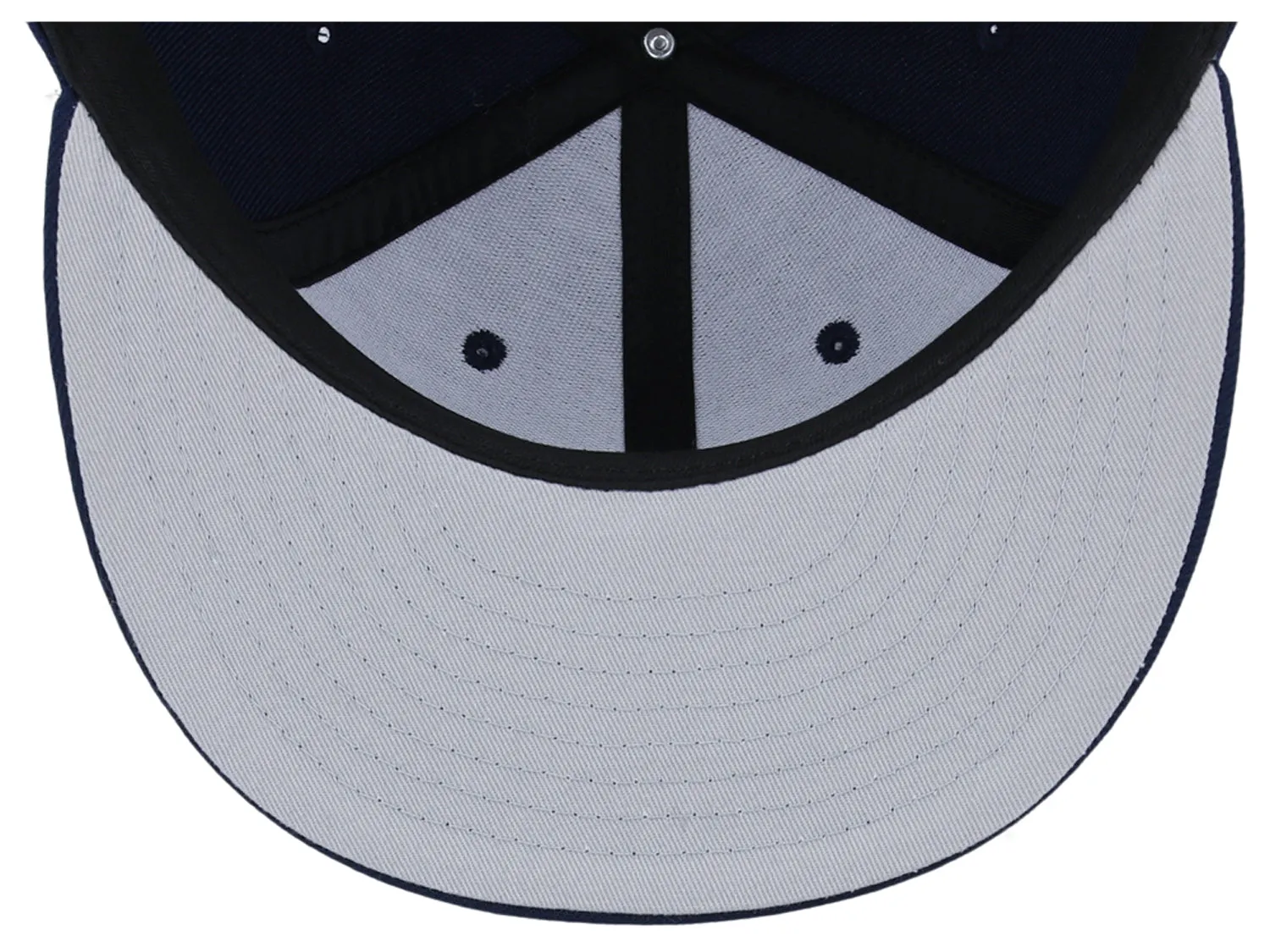 Crowns By Lids Full Court Fitted Cap - Navy