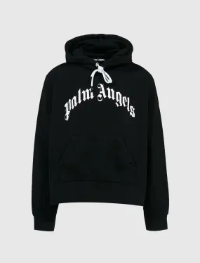 CURVED LOGO HOODIE