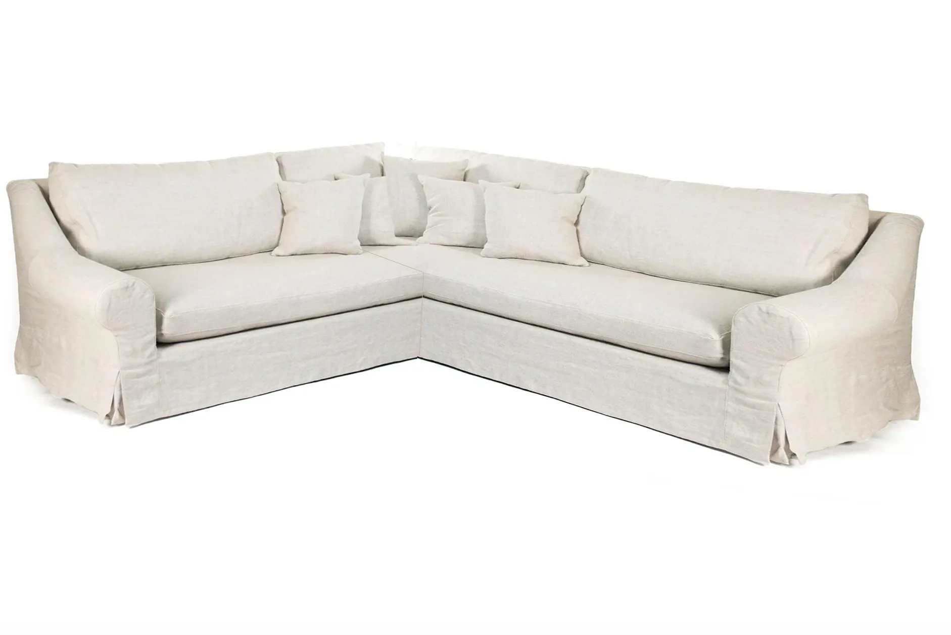 Custom French Cabriole Sofa Sectional - (50% Deposit)