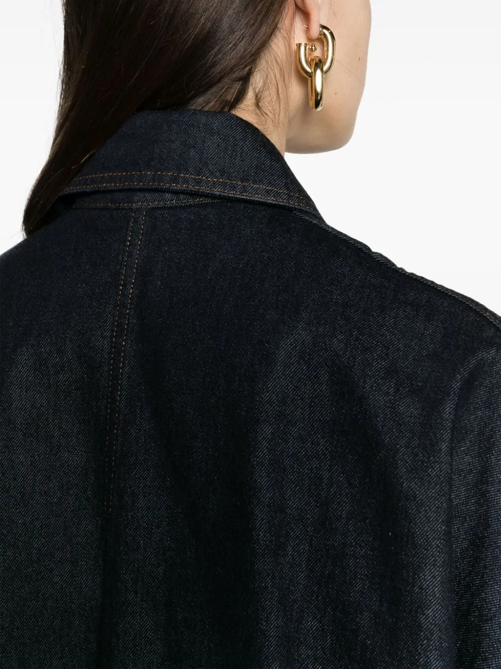 Denim Overshirt Jacket