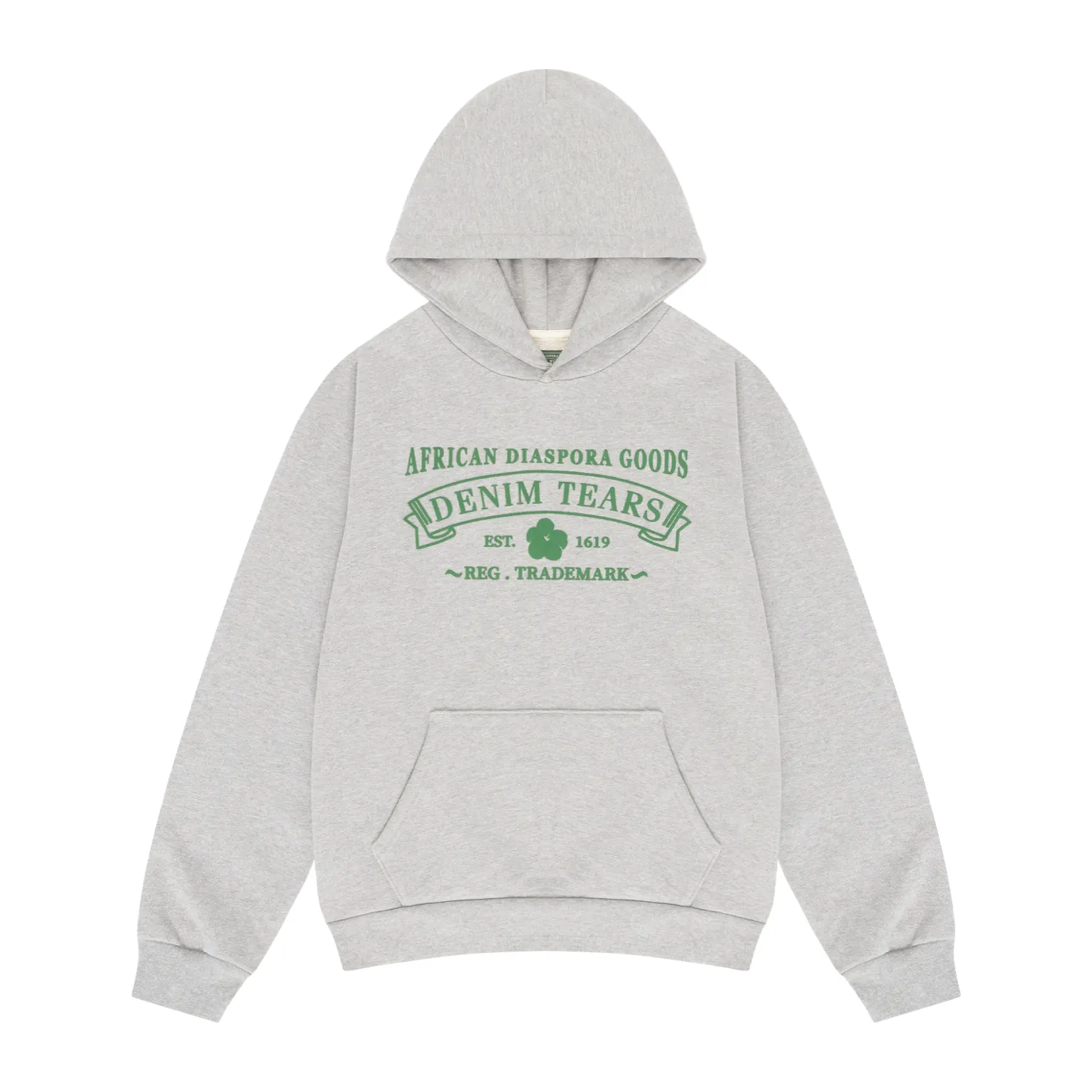 Denim Tears ADG Hoodie Grey