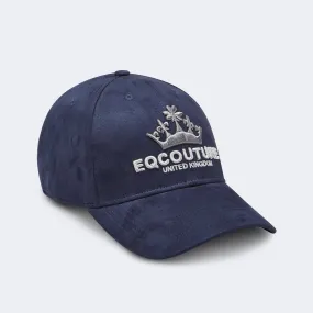 Exclusive Cap / Hat 'Royale' - Navy Suede