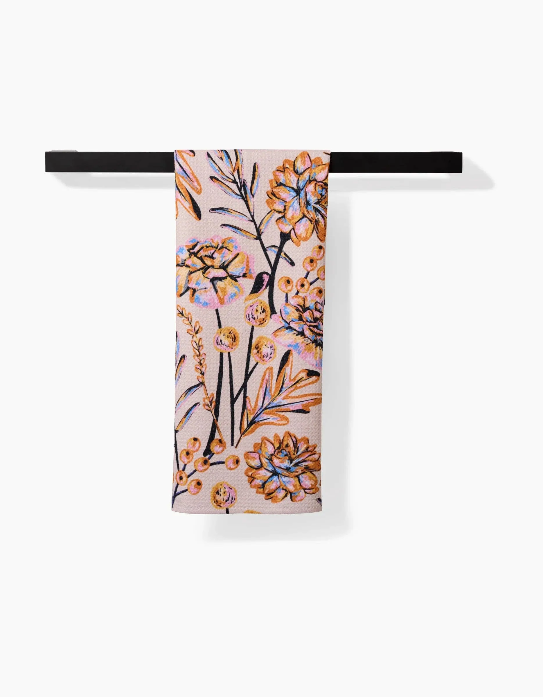 Geometry Autumn Bouquet Tea Towel