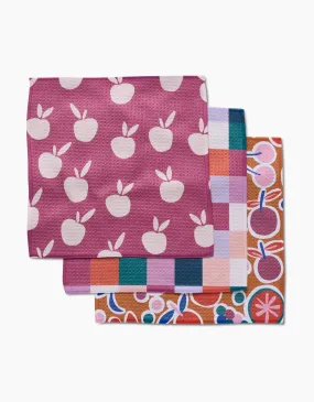 Geometry Autumn Party Dishcloth Set