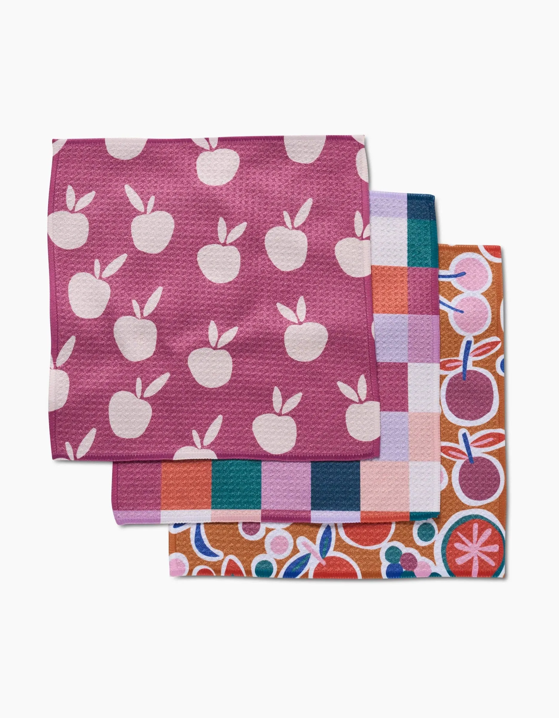 Geometry Autumn Party Dishcloth Set