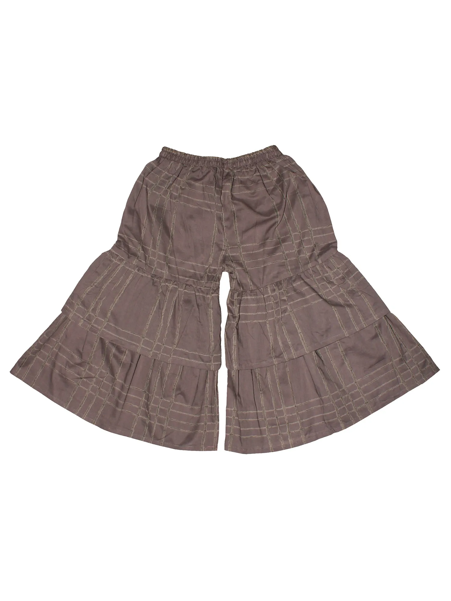 Girls Cotton Kurta with Sharara - Set
