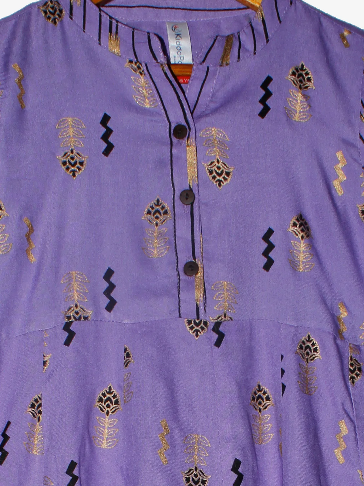 Girls Printed Kurta and Leggings Set