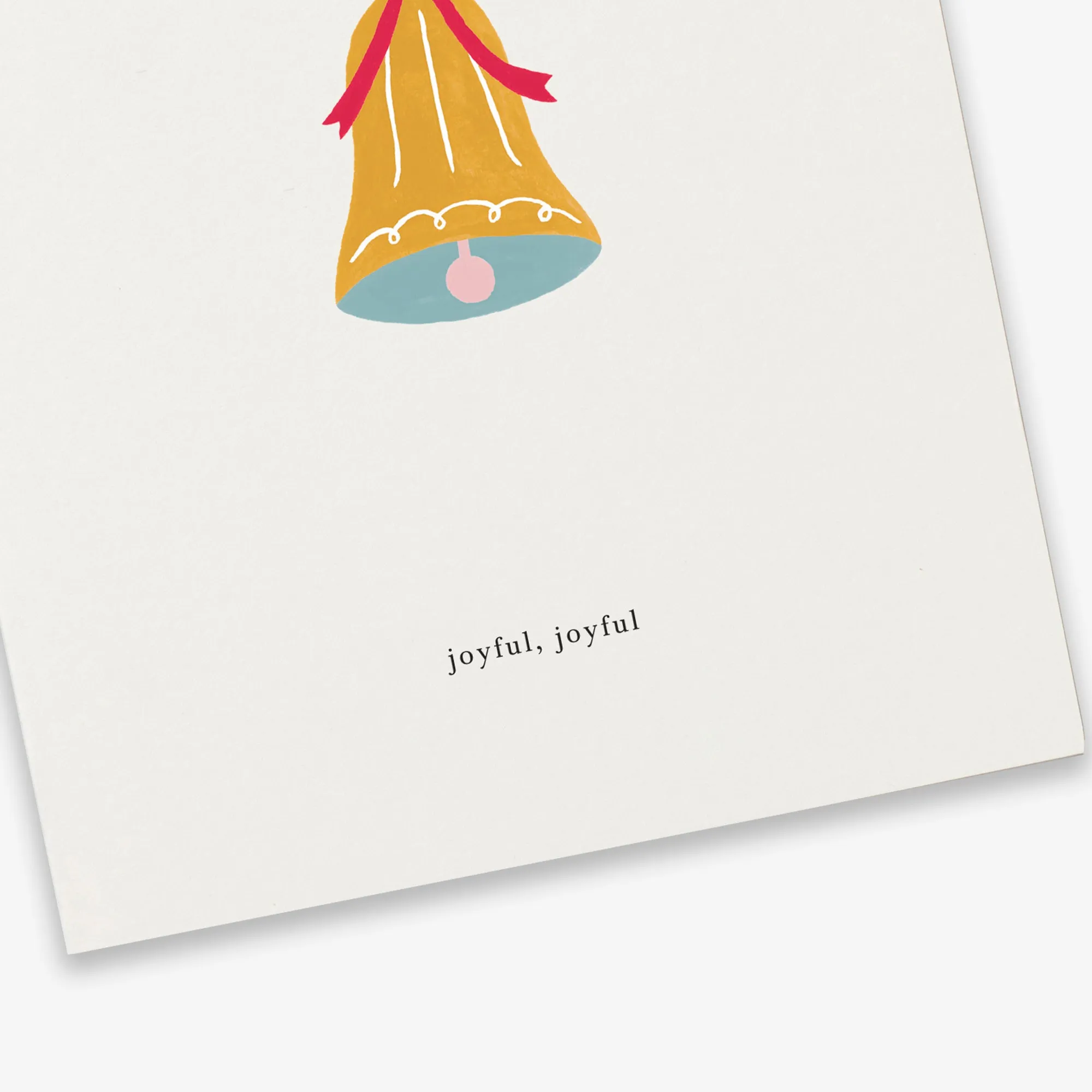 GREETING CARD // CHRISTMAS BELL