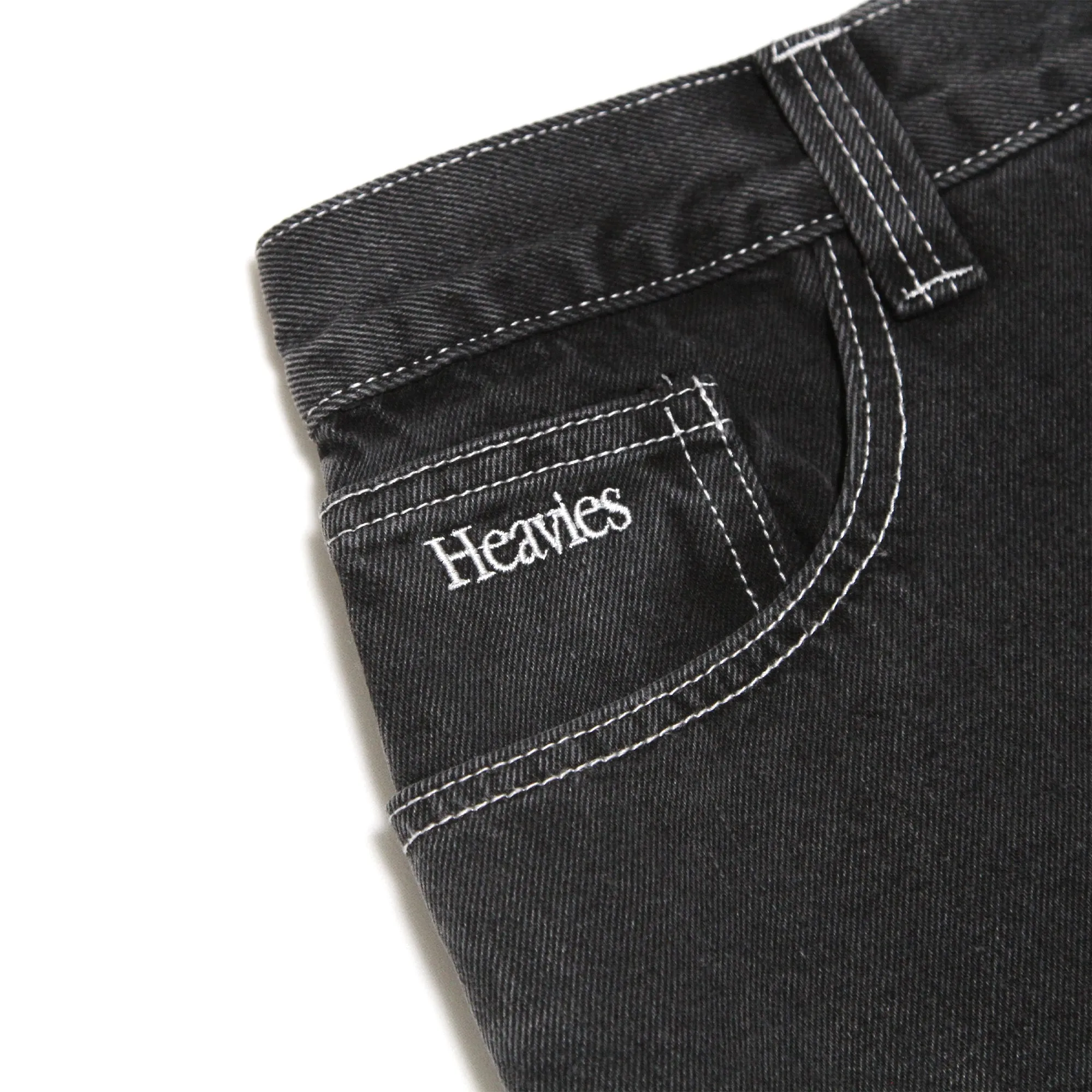 Heavies Jeans / washed black