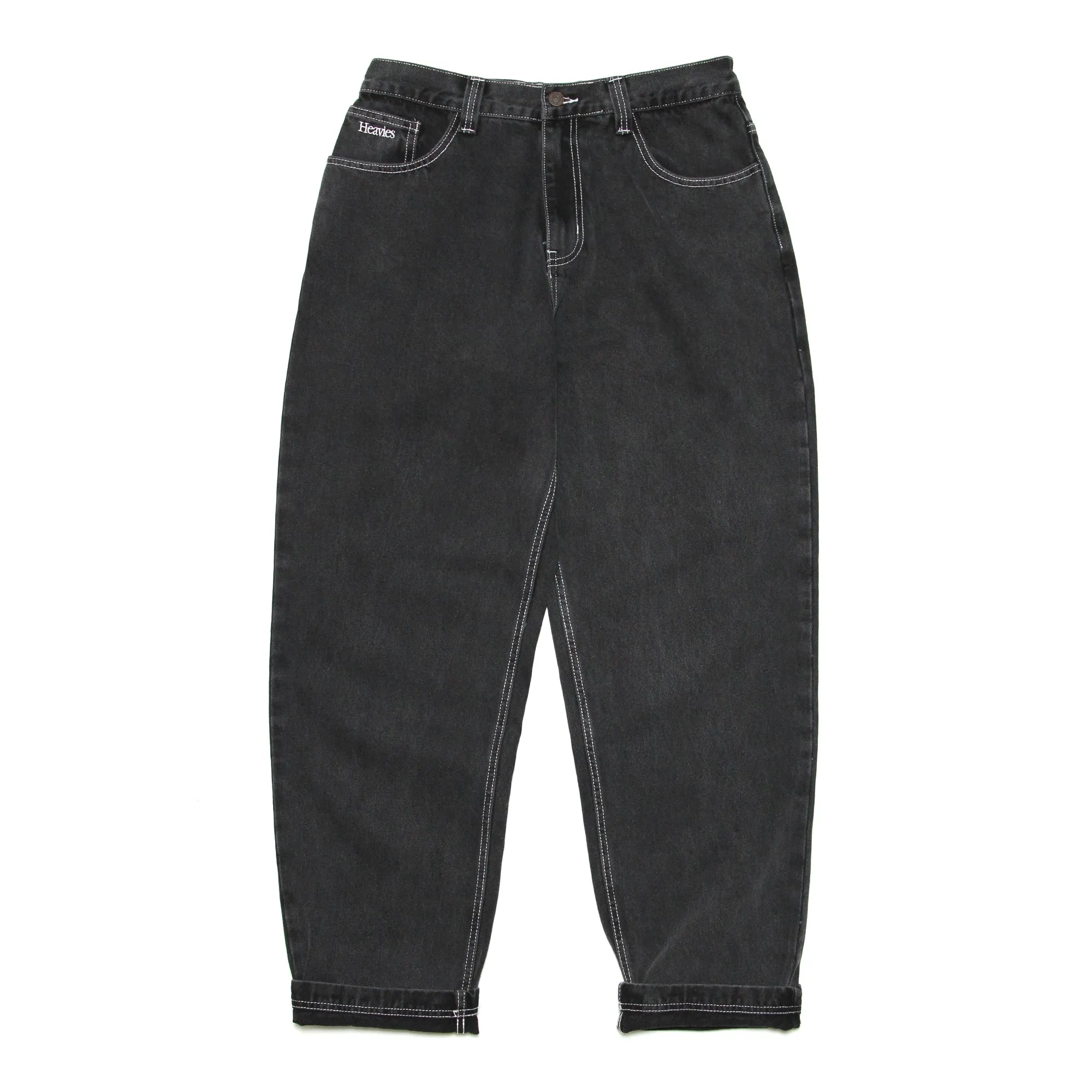 Heavies Jeans / washed black