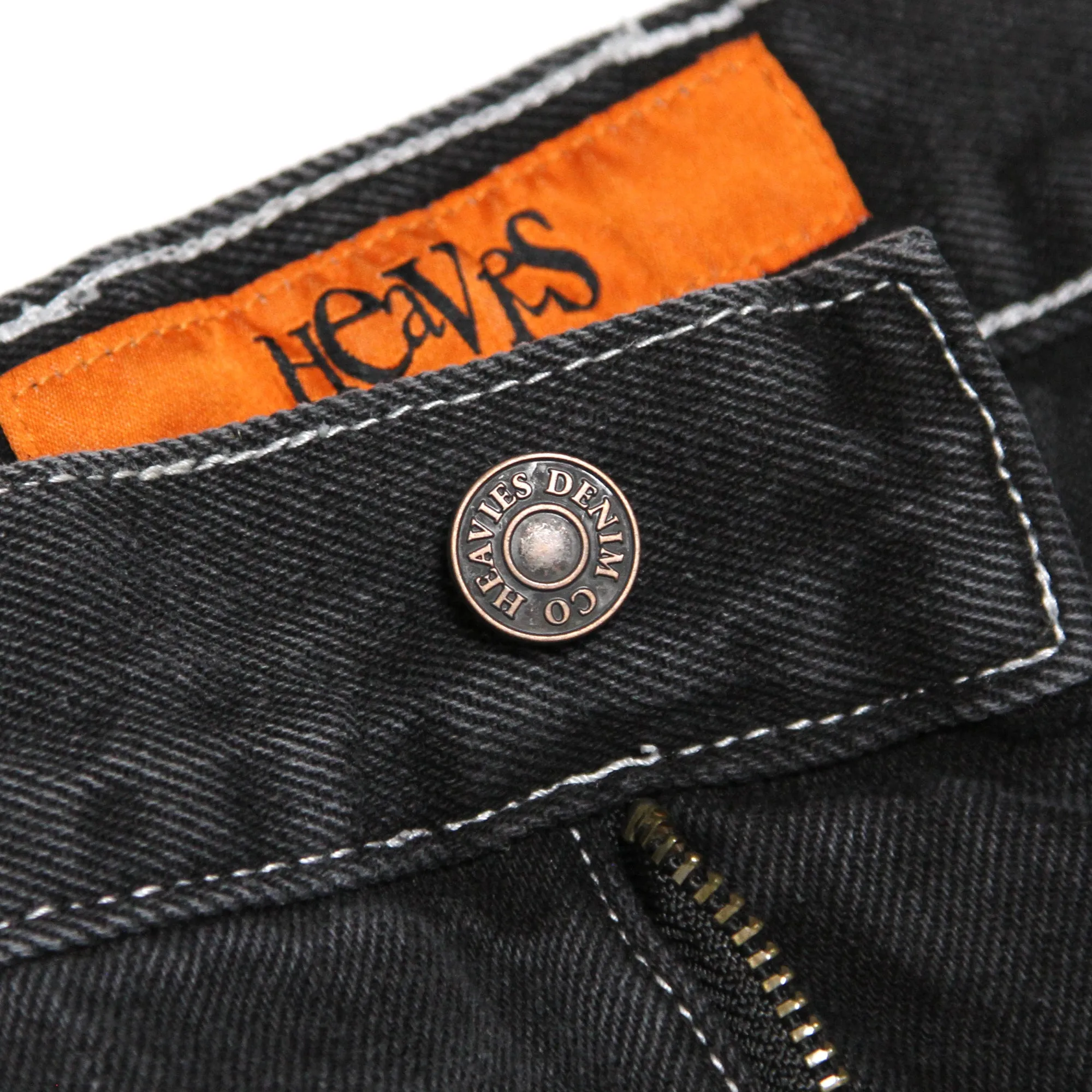 Heavies Jeans / washed black