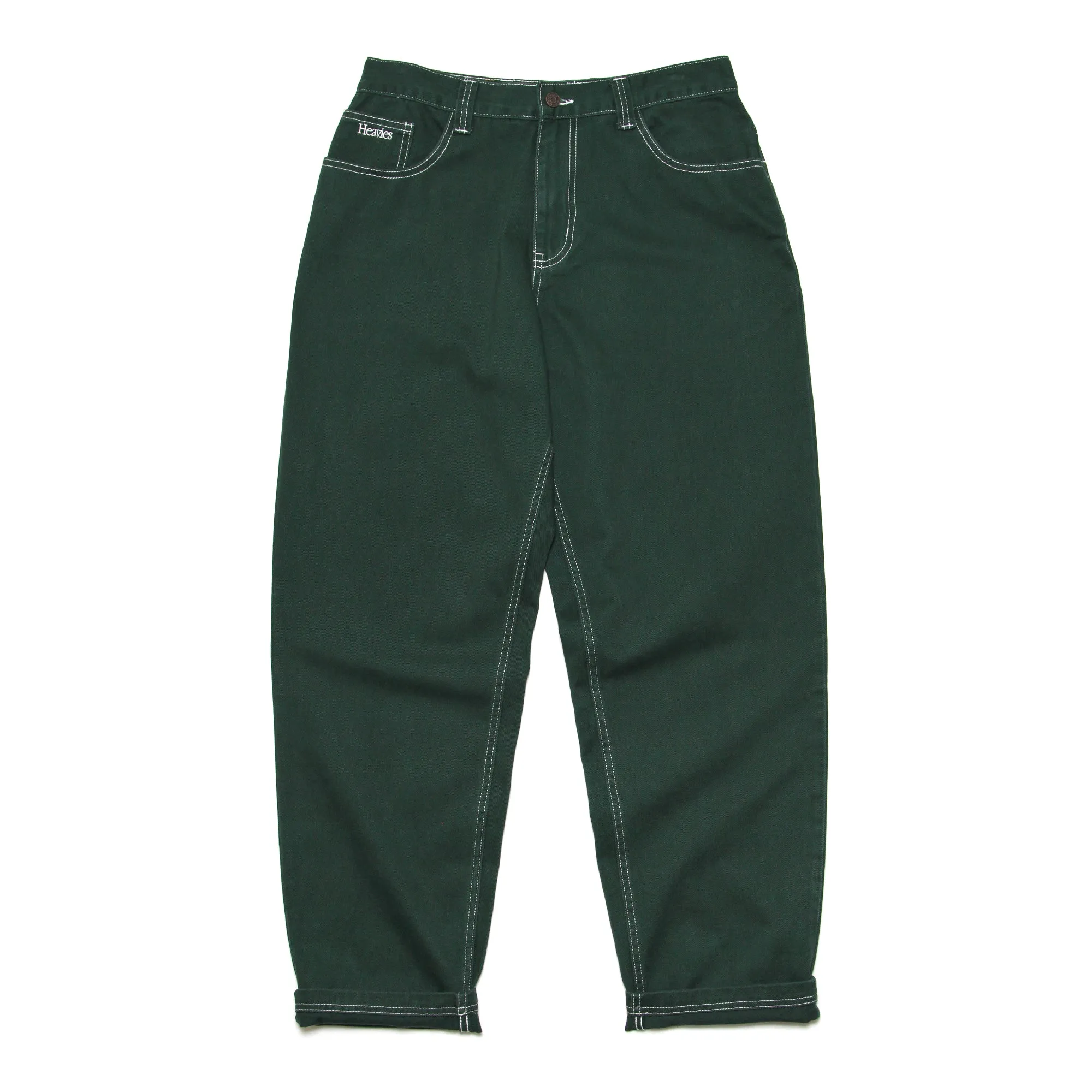Heavies Jeans / washed green