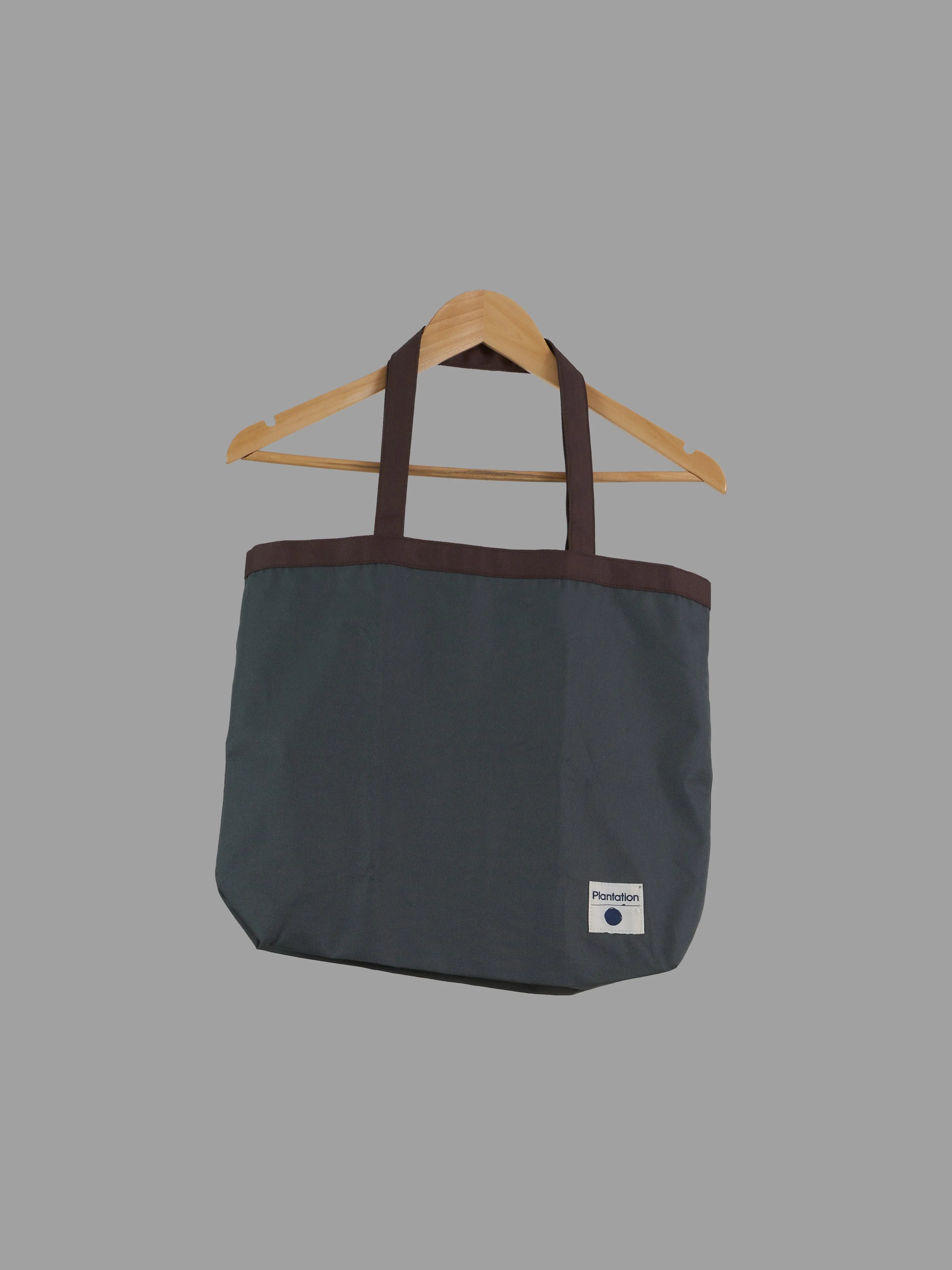Issey Miyake Plantation 1990s dark green nylon tote bag