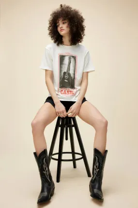 Johnny Cash Guitar Weekend Tee by Daydreamer