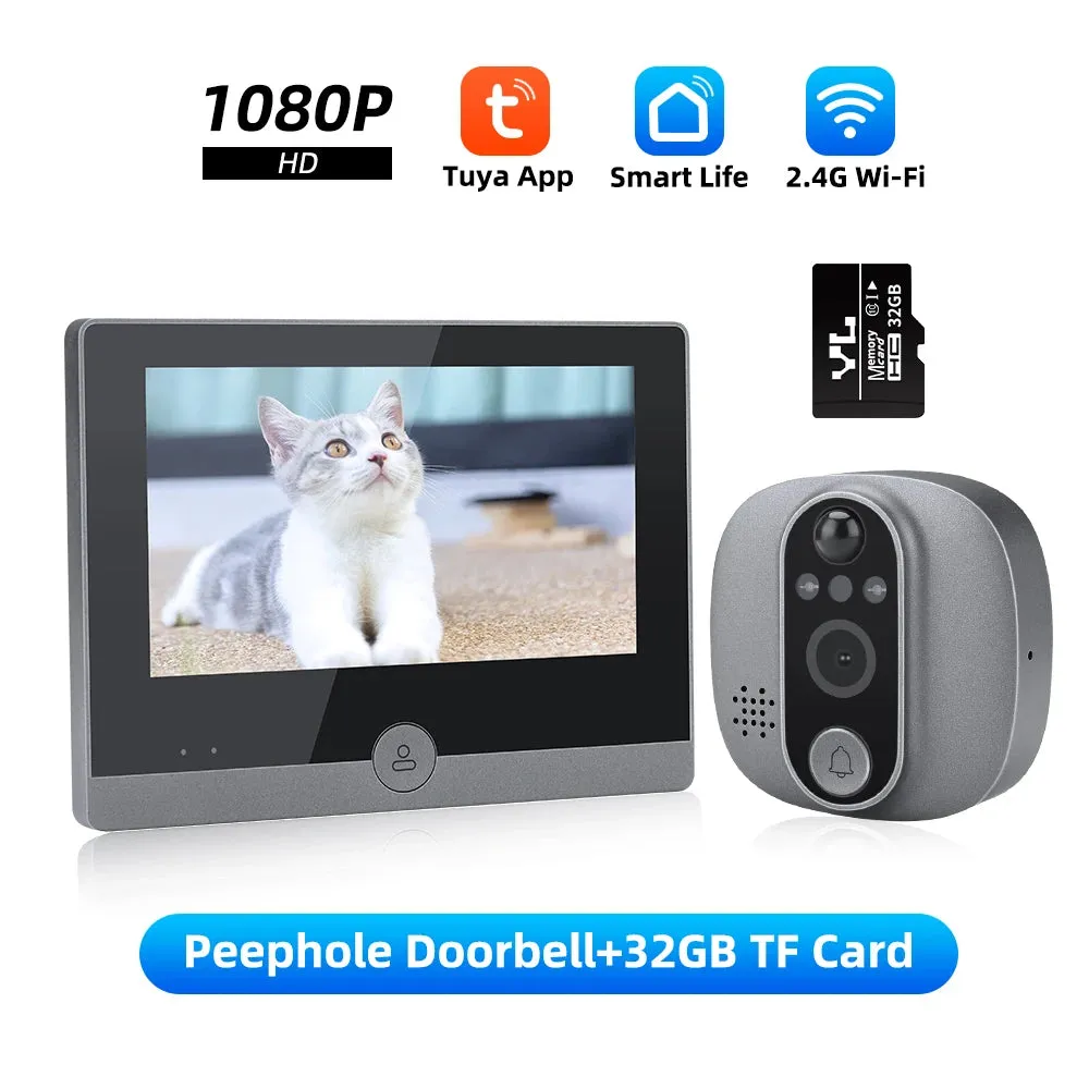 LCD Video Doorbell Intercom