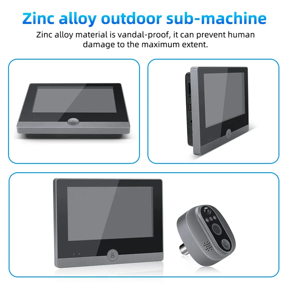 LCD Video Doorbell Intercom