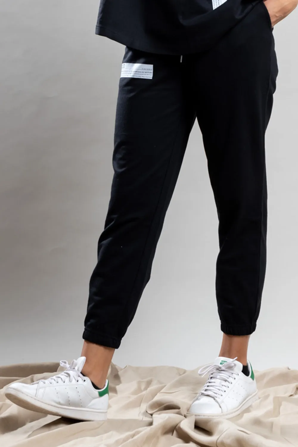 Midnight Black Tank Top - Jog Co-Ord