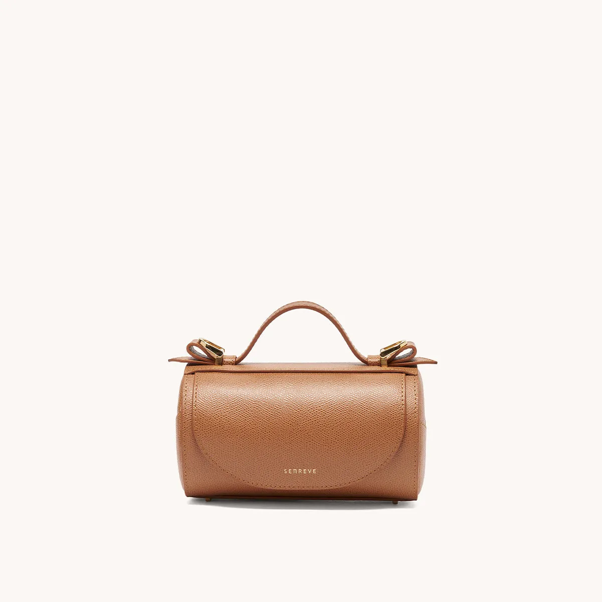 Mini Barrel Bag | Pebbled